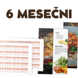 Personaliziran Prehranski načrt: 6 mesečni