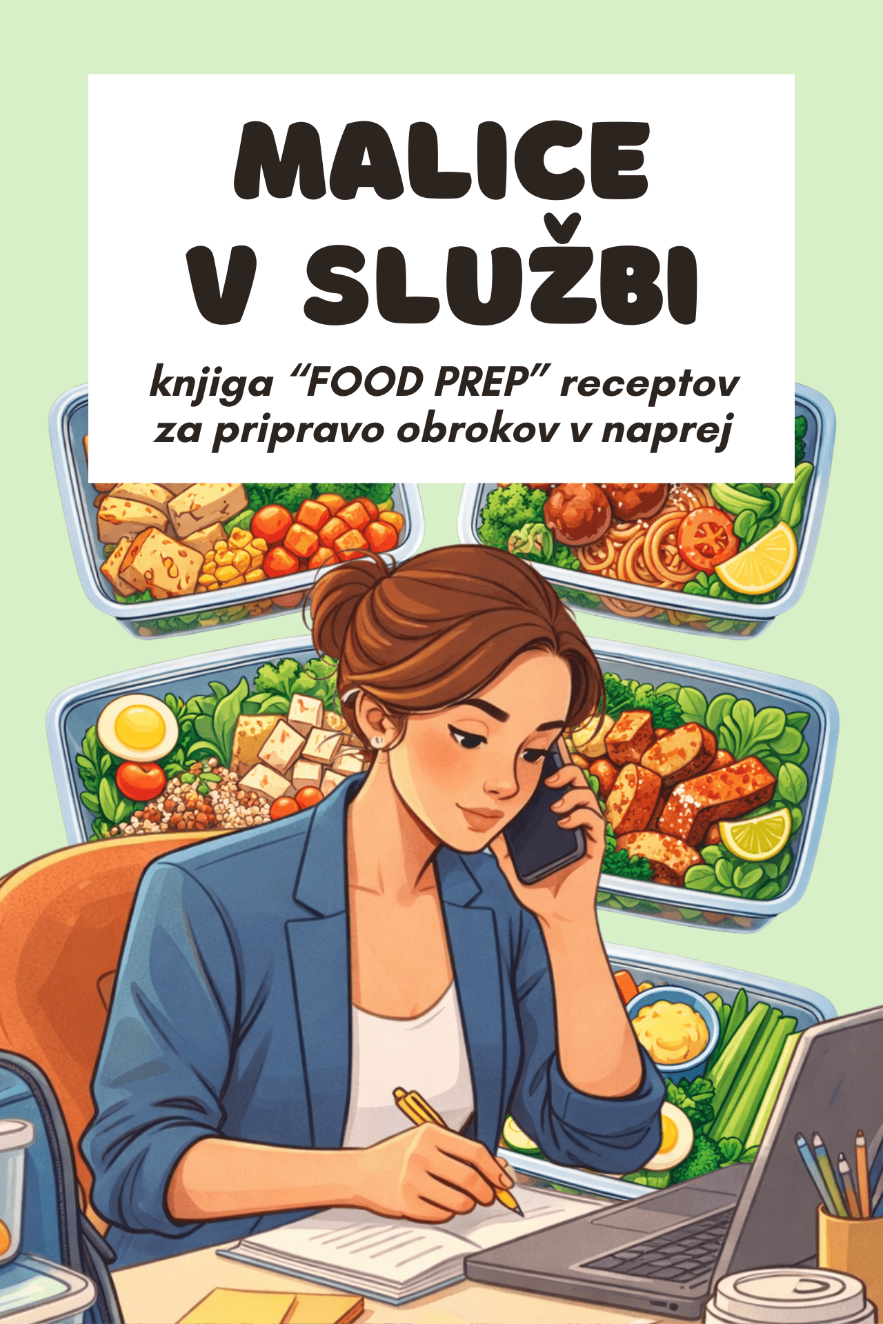 E-knjiga "Food prep" receptov: Malice v službi